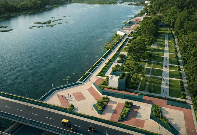 Daman Ganga Riverfront