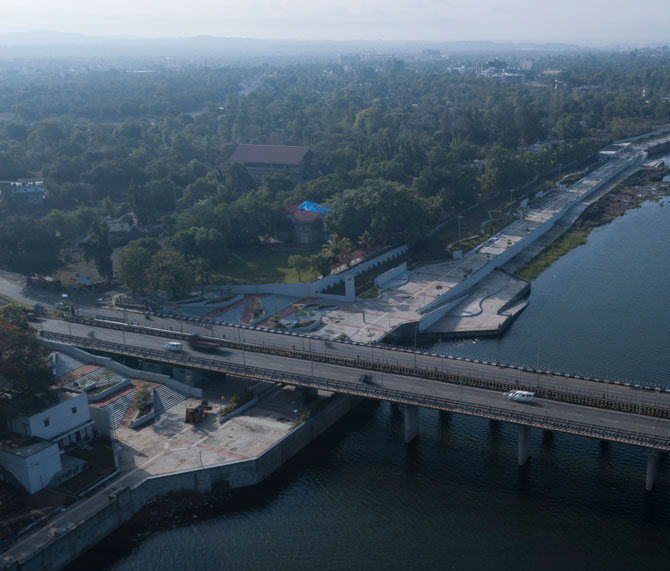 Daman Ganga Riverfront Development, Silvassa, D&NH