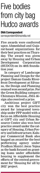 DPC HUDCO Design Award 2017 for Daman Ganga Riverfront