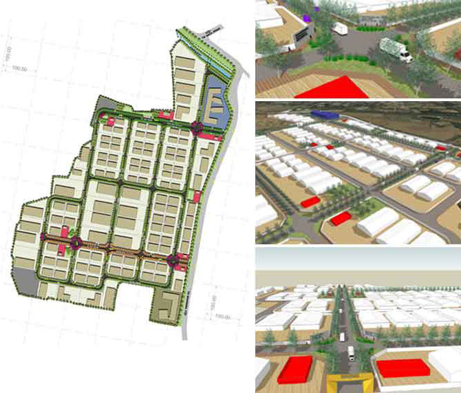 Master Plan for Avani Industrial Park, Vadodara, Gujarat